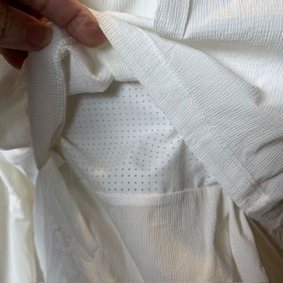 Athleta Avenue Crepe Jacket Women's White Zipper Pockets Vented Tie Waist XXS - Picture 5 of 13